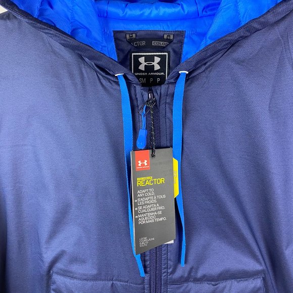 UA Cold Gear Reactor Crop Hoodie Small sample - Picture 3 of 6